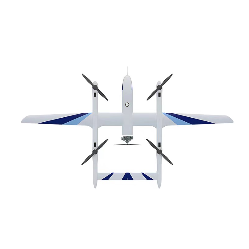 JH-46 hosszú hatótávolságú VTOL rögzített szárnyú drón keret UAV repülőgép